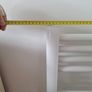 500W White Electric Radiator Heater Image 3