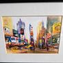 New York print with frame Image 2