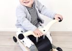 Red Wishbone Mini-Flip 3-in-1 walker, rocker, ride-on