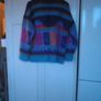 Mohair Vintage Astec Design Handmade Open Cardigan Image 3