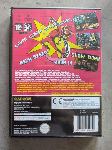 Viewtiful Joe GameCube - Original Black Label PAL CIB