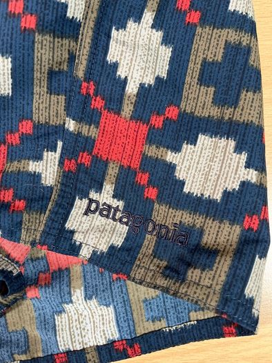 Patagonia Paddler Board Shorts Mens W28 Aztec Geometric Design