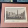 Vintage Coloured Engraving of Sackville Place Dublin Image 2