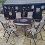 garden table and chairs Image 2