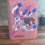 Vaultx Pokemon binder 4 pocket sylveon eevee pink binder Image 4