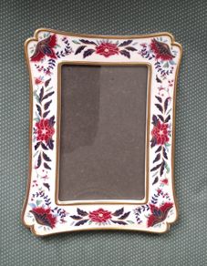 Royal Worcester picture frames.