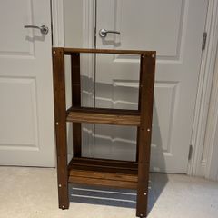 Indoor / outdoor shelves