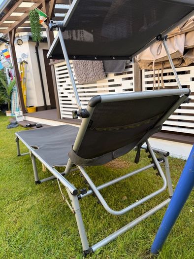 Sunbed Garden Bed Foldable with shade