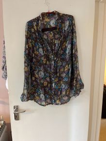 Cotton/silk blouse