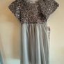 3 Dresses size 5/6 red silver and burgundy Image 2