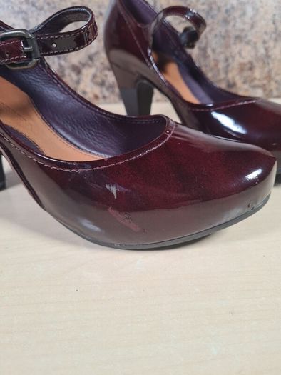 Womens CLARKS shoes heels bundle black blue burgundy Size UK 5 EU 38 court formal pumps slip on