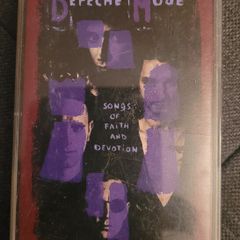 Depeche Mode - Songs of Faith and Devotion cassette tape