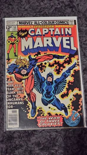 Captain Marvel Comics Lot Bundle