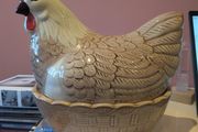 Rise &amp; Shine Hen Nest Egg Container