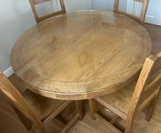 Oak Table and Chairs