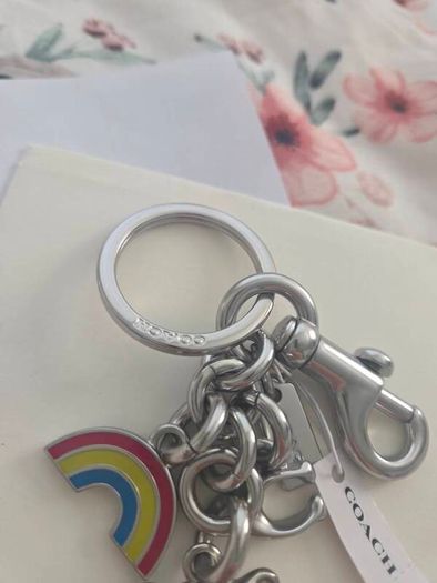 Coach bag/key charm