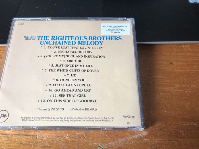 The Righteous Brothers " Unchained Melody "