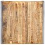Coffee Table 120x120x40 cm Rough Mango Wood Image 2