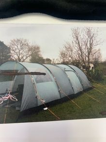 Vango Icarus 600 XL Family Tunnel Tent & Vango Icarus 600 Awning