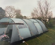 Vango Icarus 600 XL Family Tunnel Tent & Vango Icarus 600 Awning