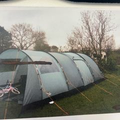 Vango Icarus 600 XL Family Tunnel Tent & Vango Icarus 600 Awning