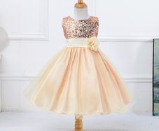 New Girls Flower Bridesmaid Party Princess Prom Wedding Christening Christmas Dress sz 8-9yrs