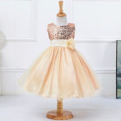 New Girls Flower Bridesmaid Party Princess Prom Wedding Christening Christmas Dress sz 8-9yrs