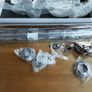 1.5 Chrome telescopic Pipe shrouds And P Trap For Free Standing Bath Image 2