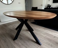 Manhattan 180cm Oval Dining Table
