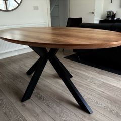 Manhattan 180cm Oval Dining Table
