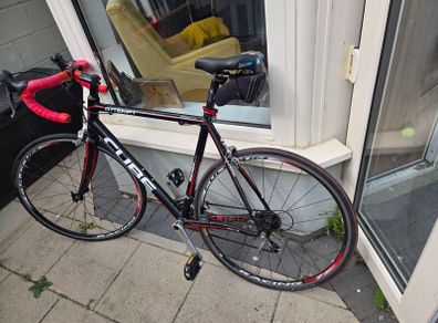 Cube Attempt Road Bike - 58cm Frame - Fulcrum Wheels - Brand New Tires