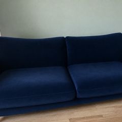 Navy Sofa Set