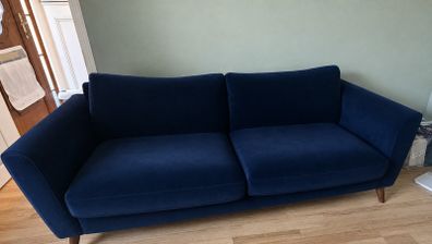Navy Sofa Set