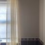 Gold voil curtain panels x2 Image 2