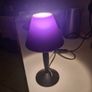 Beautiful 1991 Miss Sissi Table Lamp By Philip Stack Blue Polycarbonate. Image 5