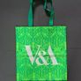 V&A London Green Birds & Branches Tote Bag C.F.A. Voysey Museum Shopper Image 3