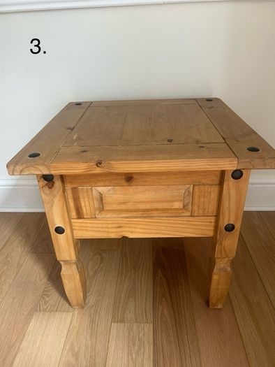 Solid Pine Furniture: 3 Pieces, Sell Separately or as Bundle