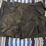 Zara womens partially ruffled faux leather mini skirt brand new with tags Image 2