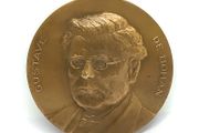 Vintage French Bronze Medal Gustave De Bohan