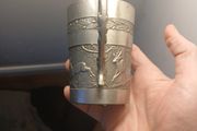 vintage Mullingar Pewter " woodlands Series " Stag Tankard