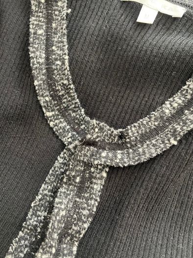 Black Paule Ka Merino Wool Cardigan