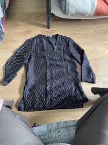 womens top blouse Mango size 12 M