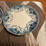 Plates x 2 with Wall Hangers - Argyle Burslem Image 3