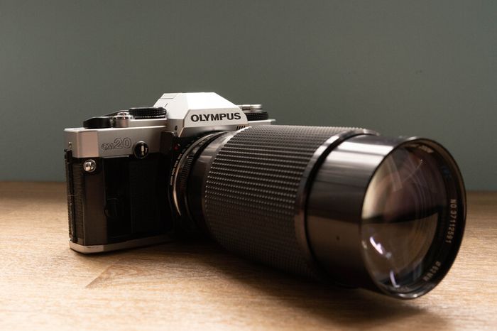 1980s Olympus OM-20 camera