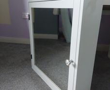 Bathroom mirrored cabinet from Ikea. 2 available.