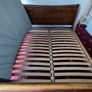 Mahogany Super King Sleigh Bed Image 3