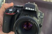 Nikon D5300 DSLR Camera Nikon 50mm Prime Lens