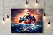 Max Verstappen Redbull printed Wall picture foamex board printed picture on it wall board wall decor wall art picture