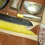 Beautiful Old Men's Travel Grooming Kit, likely from the 1940s in Original Case Postage Available or Collection Image 4