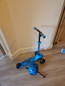 scooter & helmet